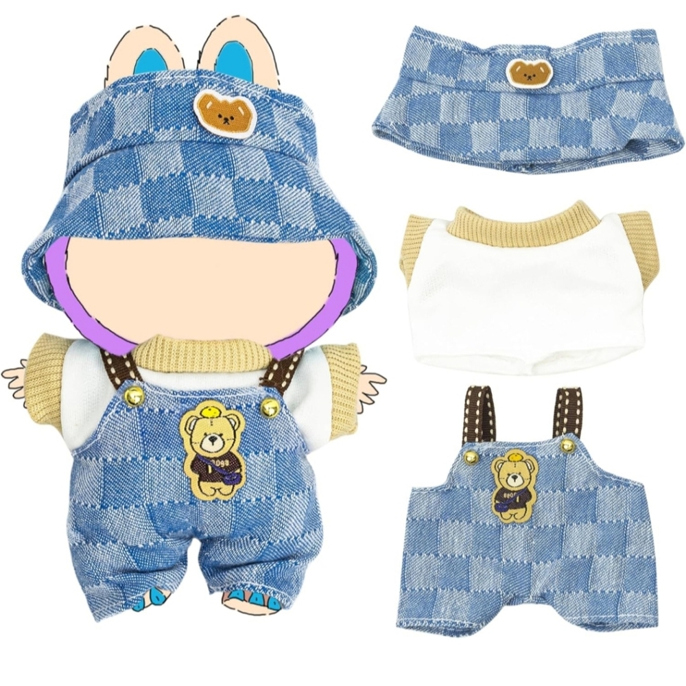 Labubu 3 Piece Bear Outfit